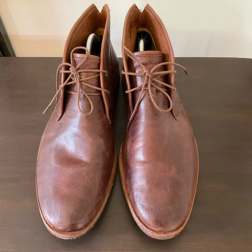 Timberland Boot Company Wodehouse Brown Leather Chukka Boots Size 12
